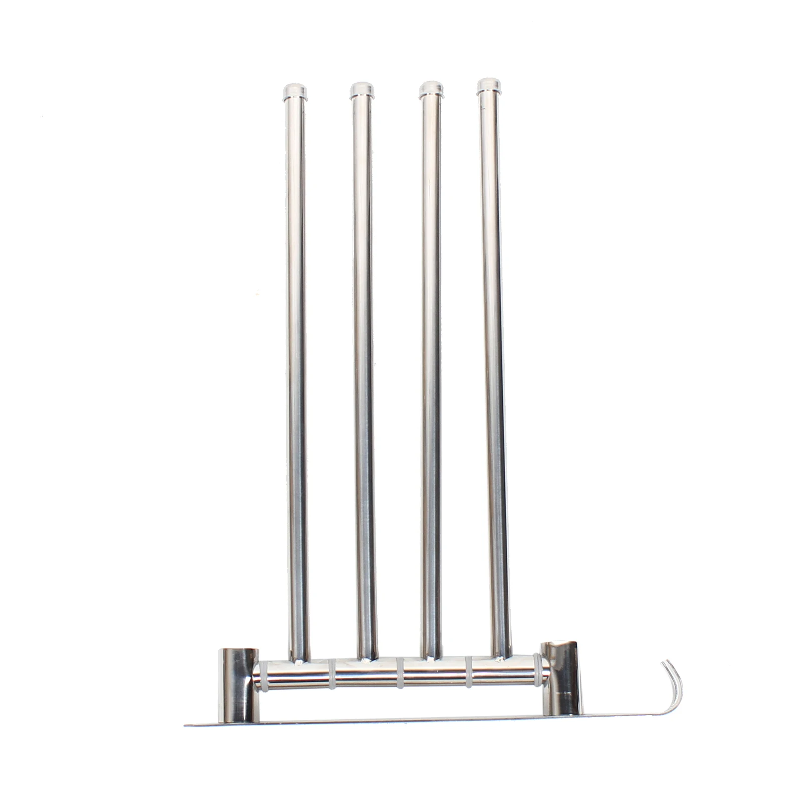 4-Arm Towel Hanger Wall Mounted Rotatable Towel Rack with 4 Rotating Swing Arm 304 Stainless Steel Organizer with Hooks