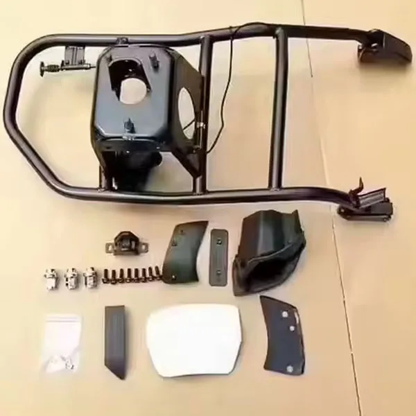 Supporto per Ruota di Scorta, Kit Portaruota di Scorta in Plastica ABS, per Toyota Land Cruiser LC200 2008-2021, Copertura Posteriore per Ruota di Scorta - immagine 6