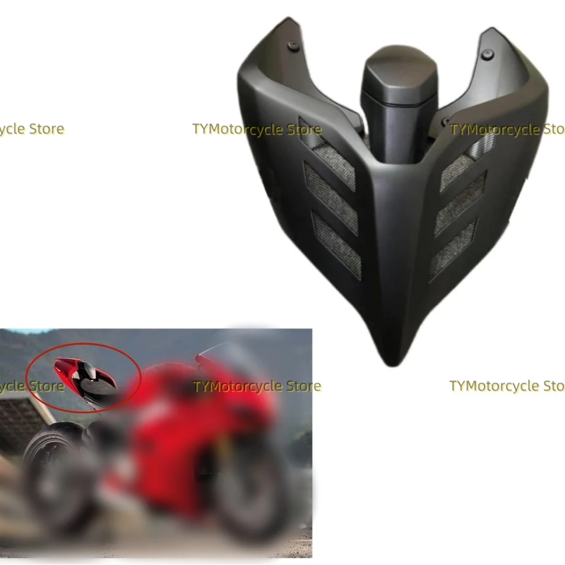 

Matte black modify Fairing Rear Hump Single Seat Cover Rear Tail Hump Core For Ducati Panigale V4 V4S V4R V2 2018-2023