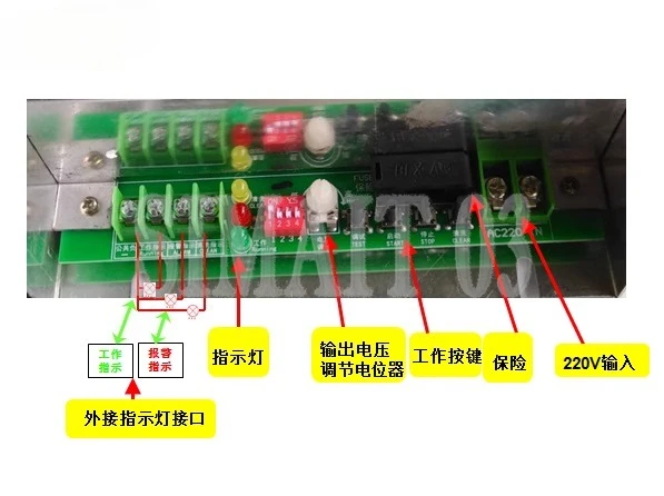 300W BBQ 카트 전원 공급 장치 - 알루미늄 케이스에 든 이중 출력 오일 연기 정화기