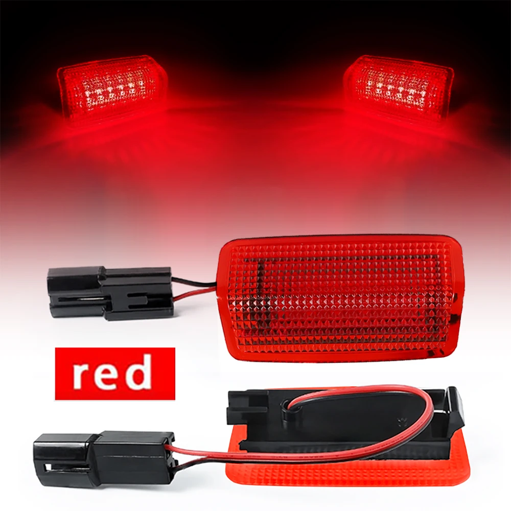 2Pc LED Door Courtesy Interior Light