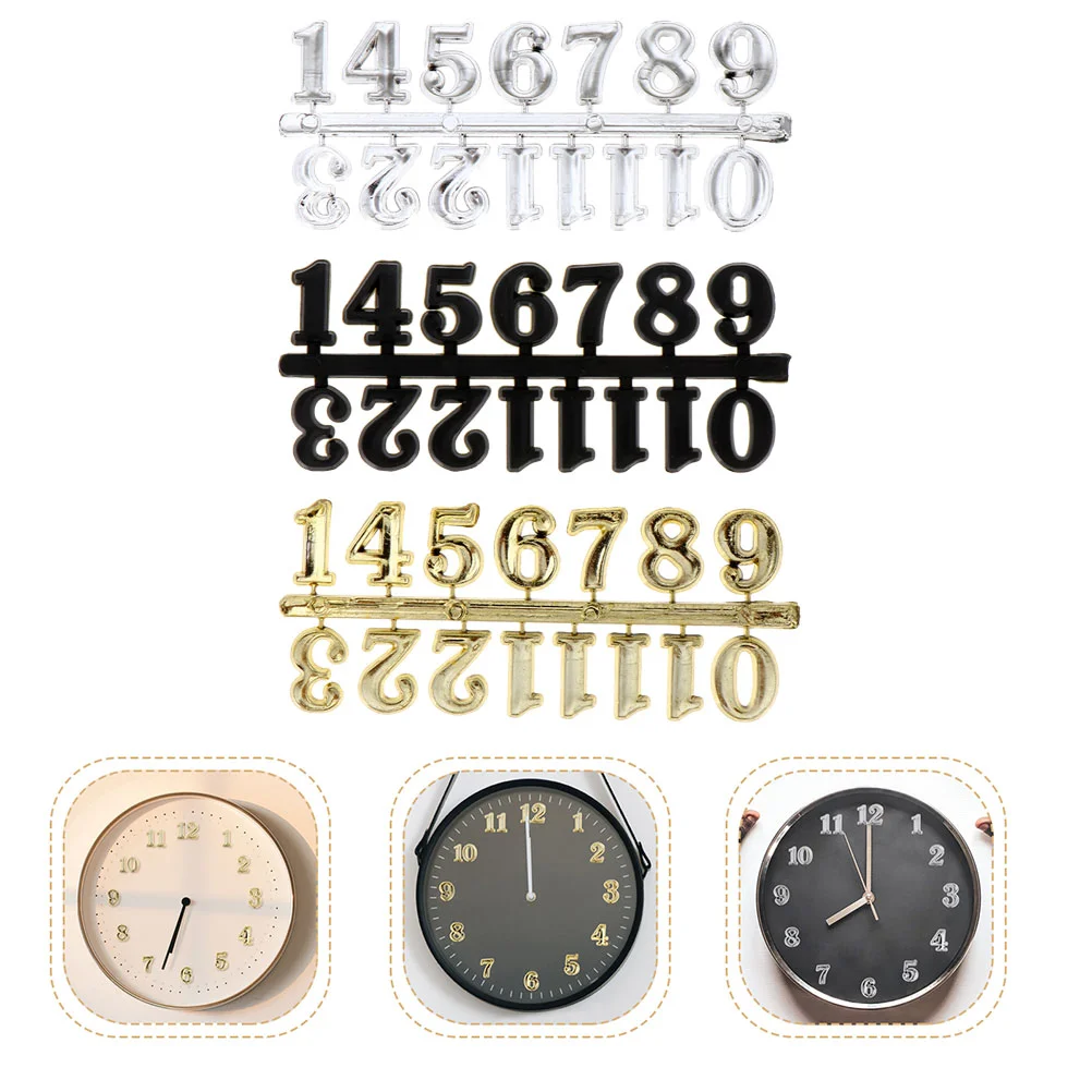 

Clock Numbers Digital Number Diy Kit Replacement Wall Arabic Accessories
