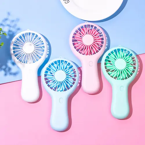휴대용 USB 충전식 초저소음 선풍기, 학생 사무실 미니 선풍기, 시원한 공기, 풍력 발전, 야외 여행 냉각 팬 2