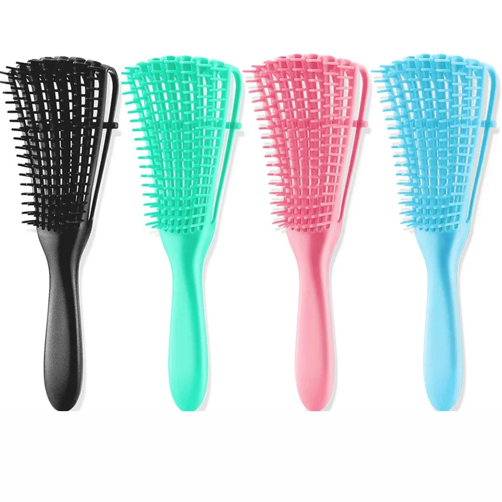 

1PCS Octopus Comb Multi-function Hairstyle Smooth Hair Ribs Fluffy Scalp Massage Comb Suitable for Curly Hair Brush