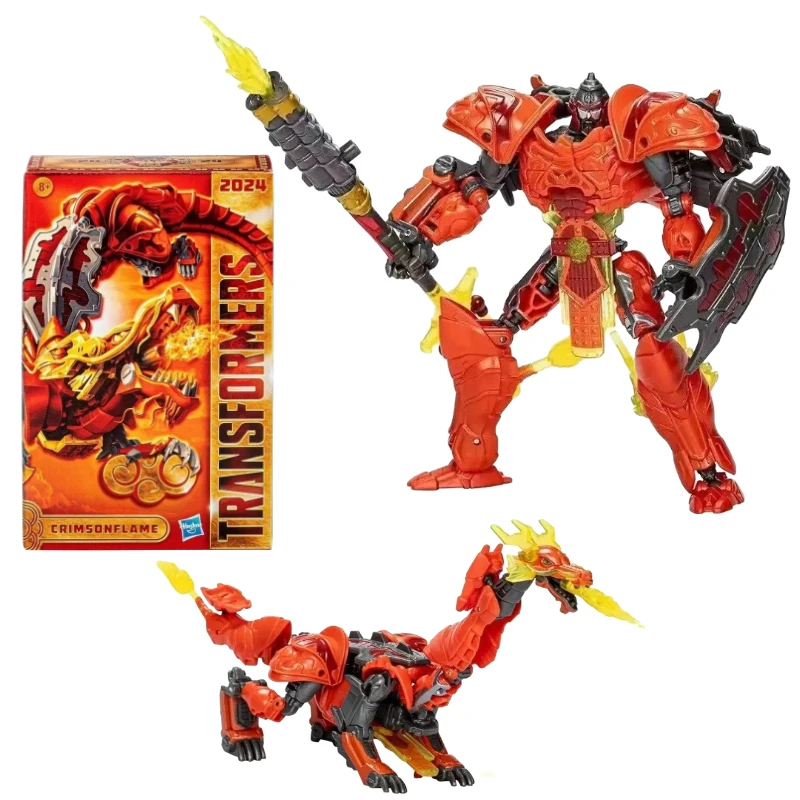 

In Stock Transformers Toys 2024 Chinese Limited Crimsonflame Action Figures Collectible Gifts Classic Hobbies