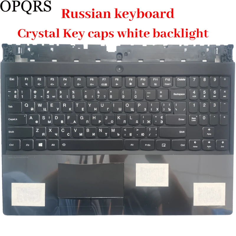 Crystal key cap RU