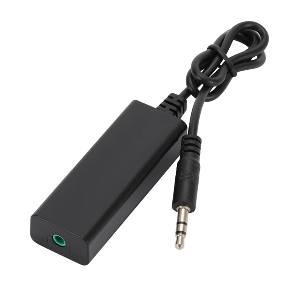 Noise Cancelling Reducer Filter Clear Sound Ground Loop Noise Isolator Plug and Play for Car Audio Home Stereo System