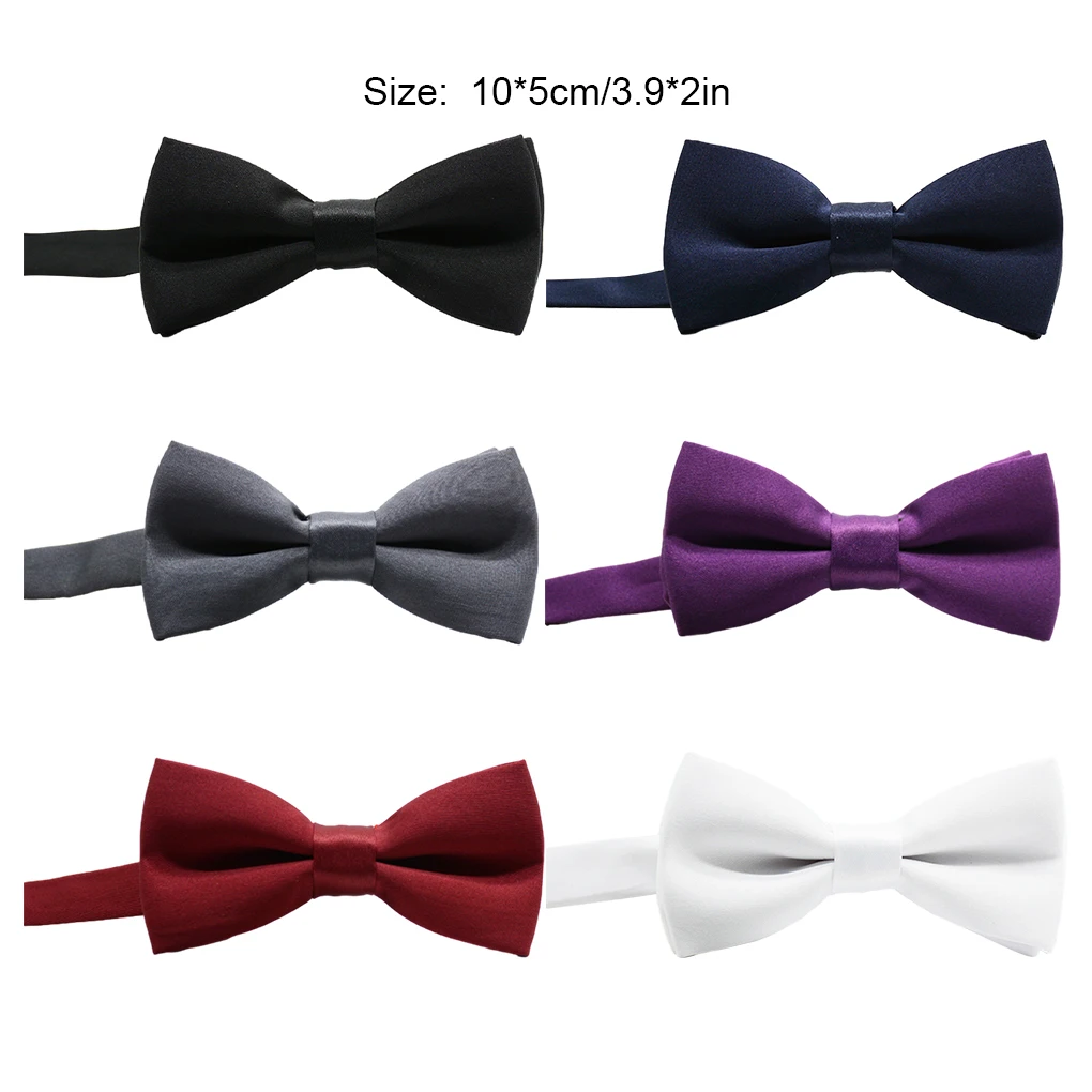 Easy To Wear And Reusable Fashionable Butterfly Party Bow Tie For Children Slim Boy Bow Tie