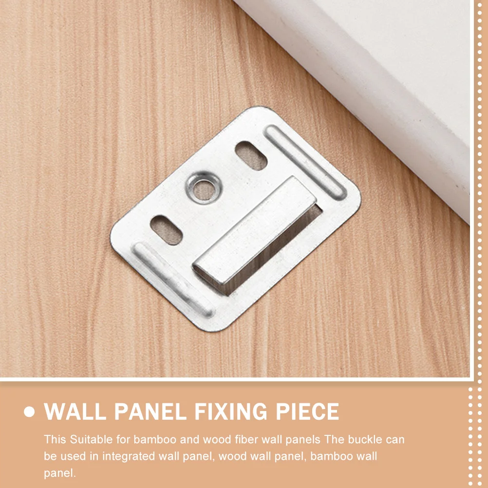 

100pcs Wall Panel Clamp Integrated Wall Panel Fixing Piece Furniture Clamp