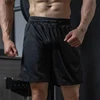 Men's Mesh Shorts Breathable Quick Drying Gym Running Short Pants Solid Color Daily Sports Shorts Men 1