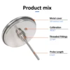 Stainless Steel Dial Bimetal Probe Thermometer Household Boiler Brewing Distilled Water Alcohol Thermometer Accessories 5