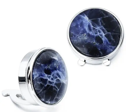 Men's Shirt Crystal Cufflinks 28 Novel Designs Option Quality Brass Material French Shirt