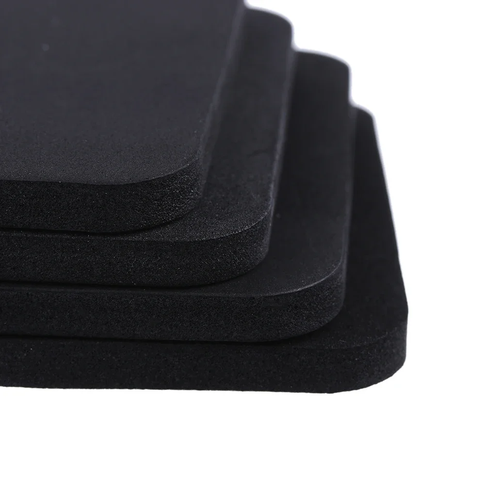 4PCS/Lot Black Multifunctional Anti Vibration Mat For Refrigerator Anti-vibration Noise Shock Pads bathroom Accessories 3