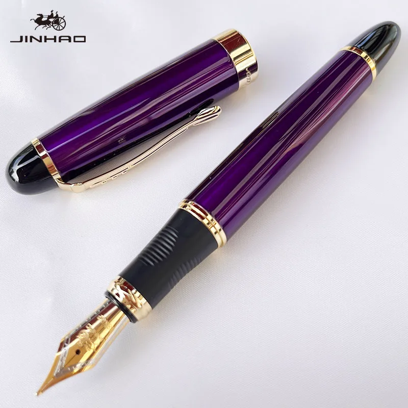 1 PCS 450 Luxury High End Business Souvenir Gift Royal Blue Metal Calligraphy Pen 6