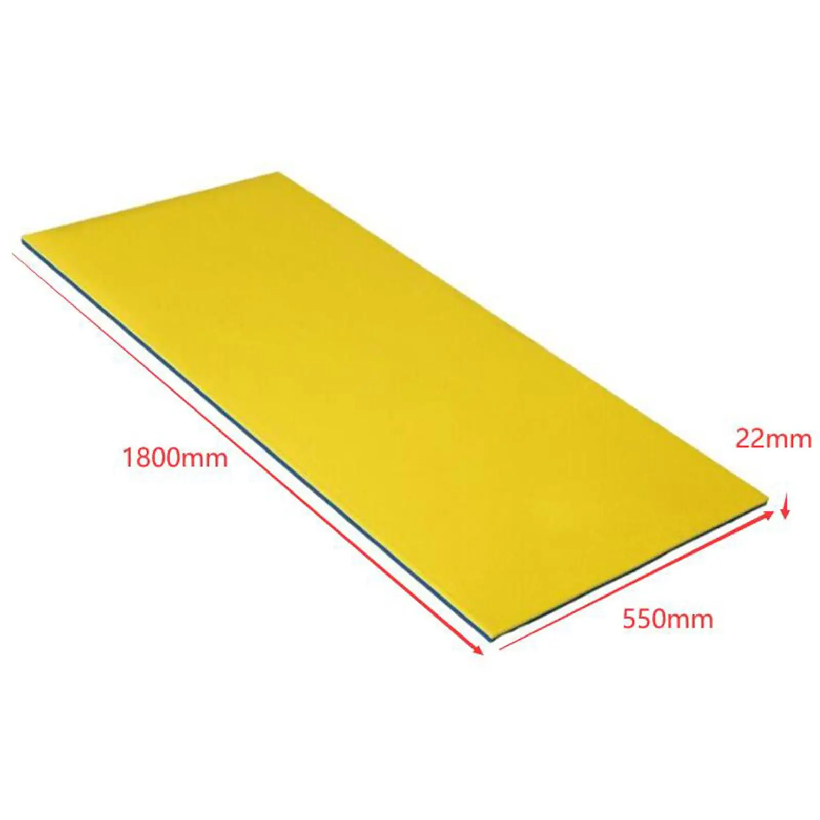 Water Floating Mat, Float Mat Bed, Comfortable Float Blanket Summer 2 Layers Floating Pad Drifting Mattress for Swimming Pool