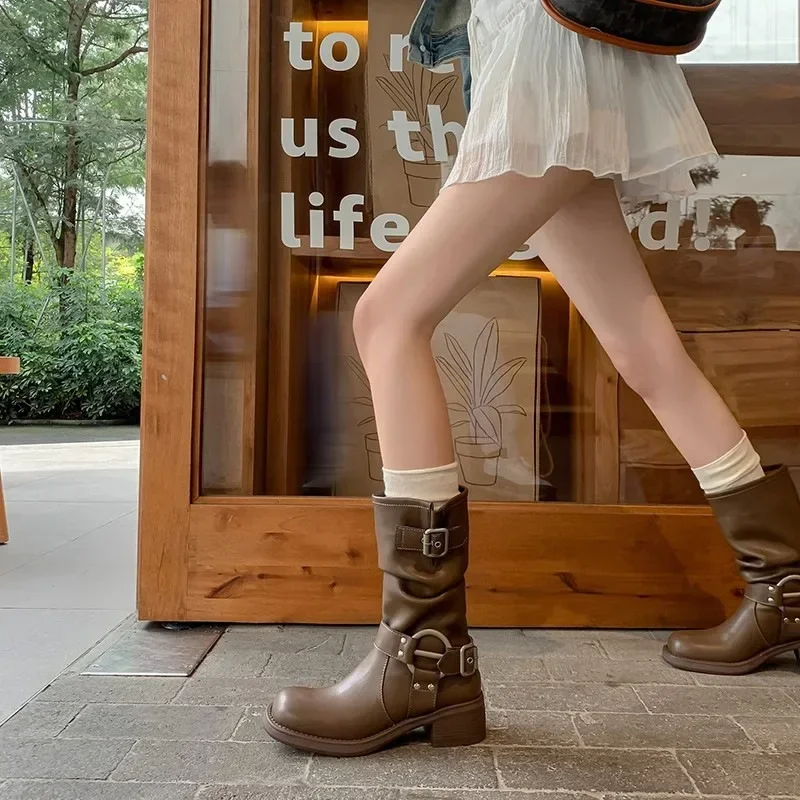 MARITHE★韓国大人気 W CIRCLE LOGO PLATFORM SUEDE SHORT BOOTS W CIRCLE LOGO PLATFORM SUEDE SHORT BOOTS black - MARITHE