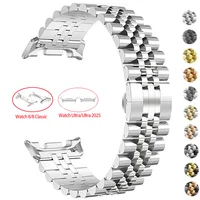 Stainless Steel Strap for Samsung Galaxy Watch 8 40 44MM/8Classic Metal Strap Bracelet for Galaxy Watch Ultra 2025 Band Correas