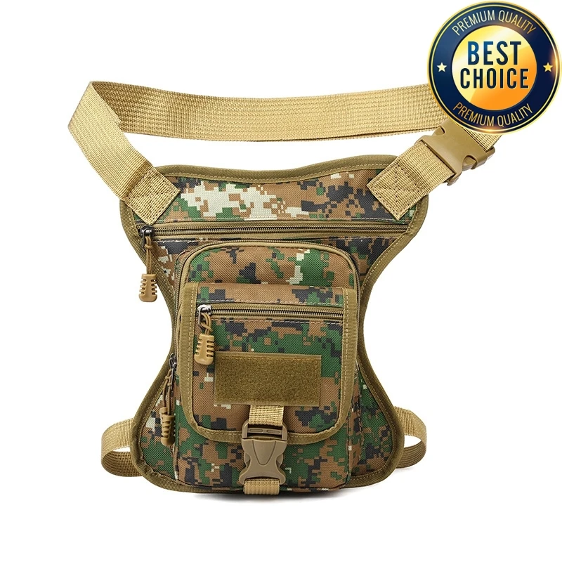 Waterproof Camouflage Motorcycle Leg Bag