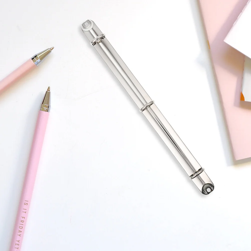 A4 Metal Loose Leaf Binder Rings Iron Binders Notebook Binder Ring Clip Planner Folder Spine Combs Office Binding Supplies 2 Pcs