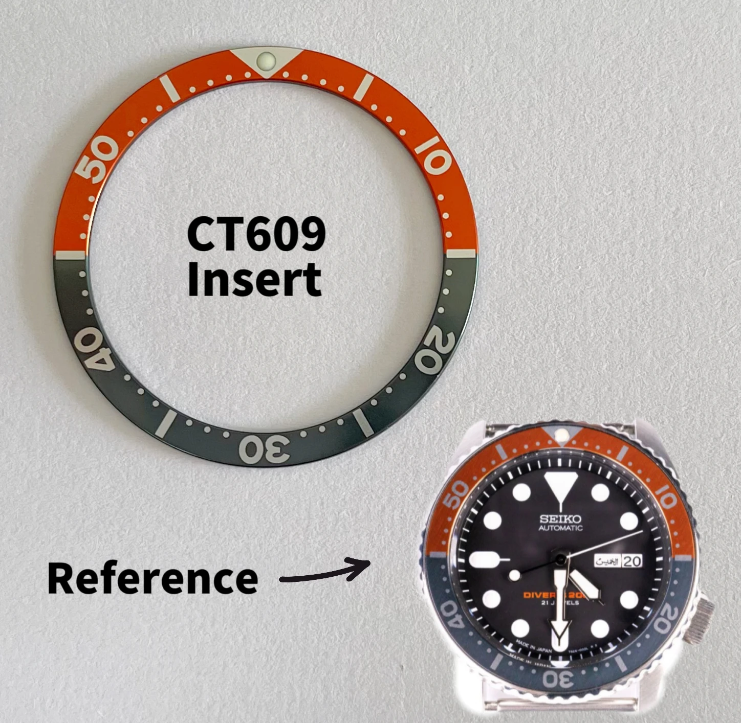 Smooth Polished Bezel for Seiko SKX007 / 009 / SKXA35 / SKX171 | WR Watches