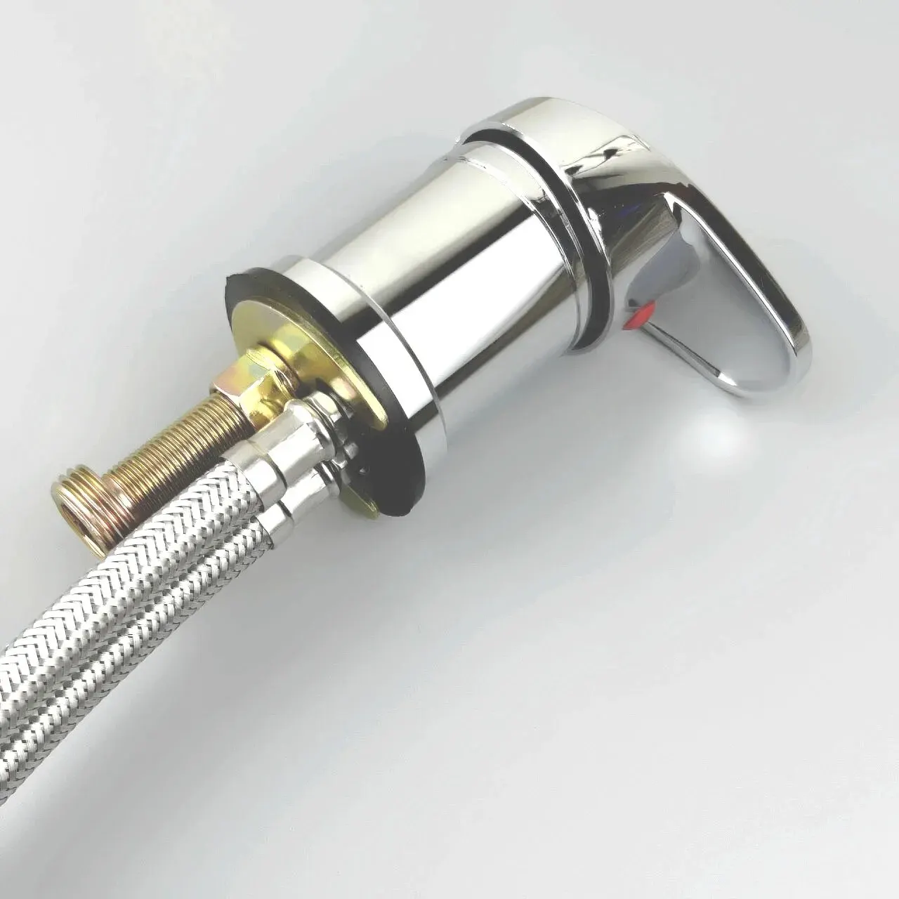 60 aluminum white plastic handle