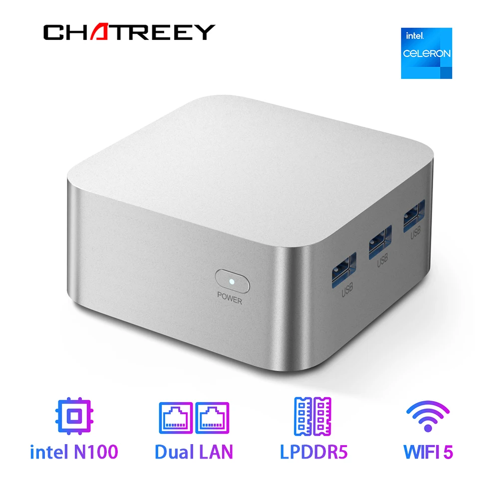 CHATREEY T9 ミニPC Core N100 メモリ16GB Windows 11 Pro CHATREEY T9 ミニPC Core N100 メモリ16GB Windows 11 Pro