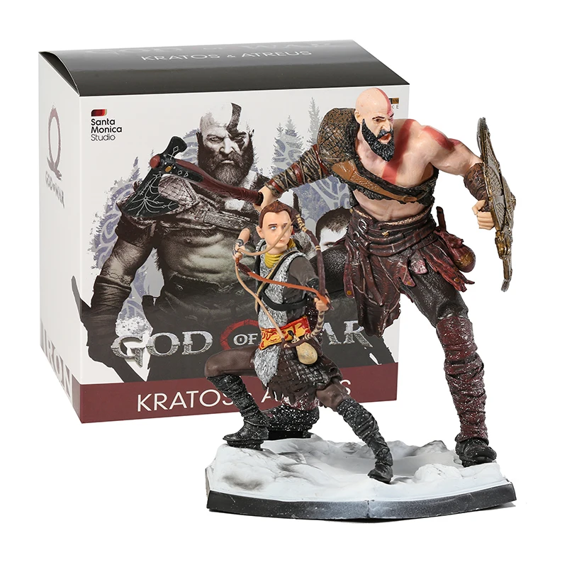 God of War Kratos & Atreus 1/10 Deluxe Art Scale Statue Model Figure