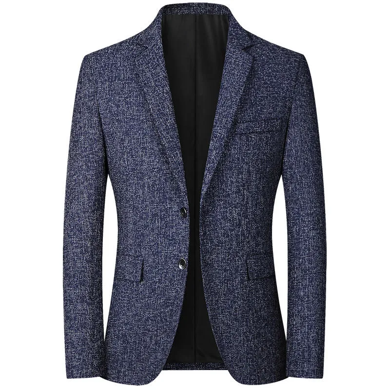 

Brand Blazers Men Jackets Casual Coats Handsome Masculino Business Suits Striped Men's Blazers Tops Hombre Wedding Suit Jacket