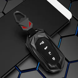 Premium Silicone Smart Key Case Cover - 3/4 Button Protection for Hyundai and Kia Vehicles (4 btn gun)