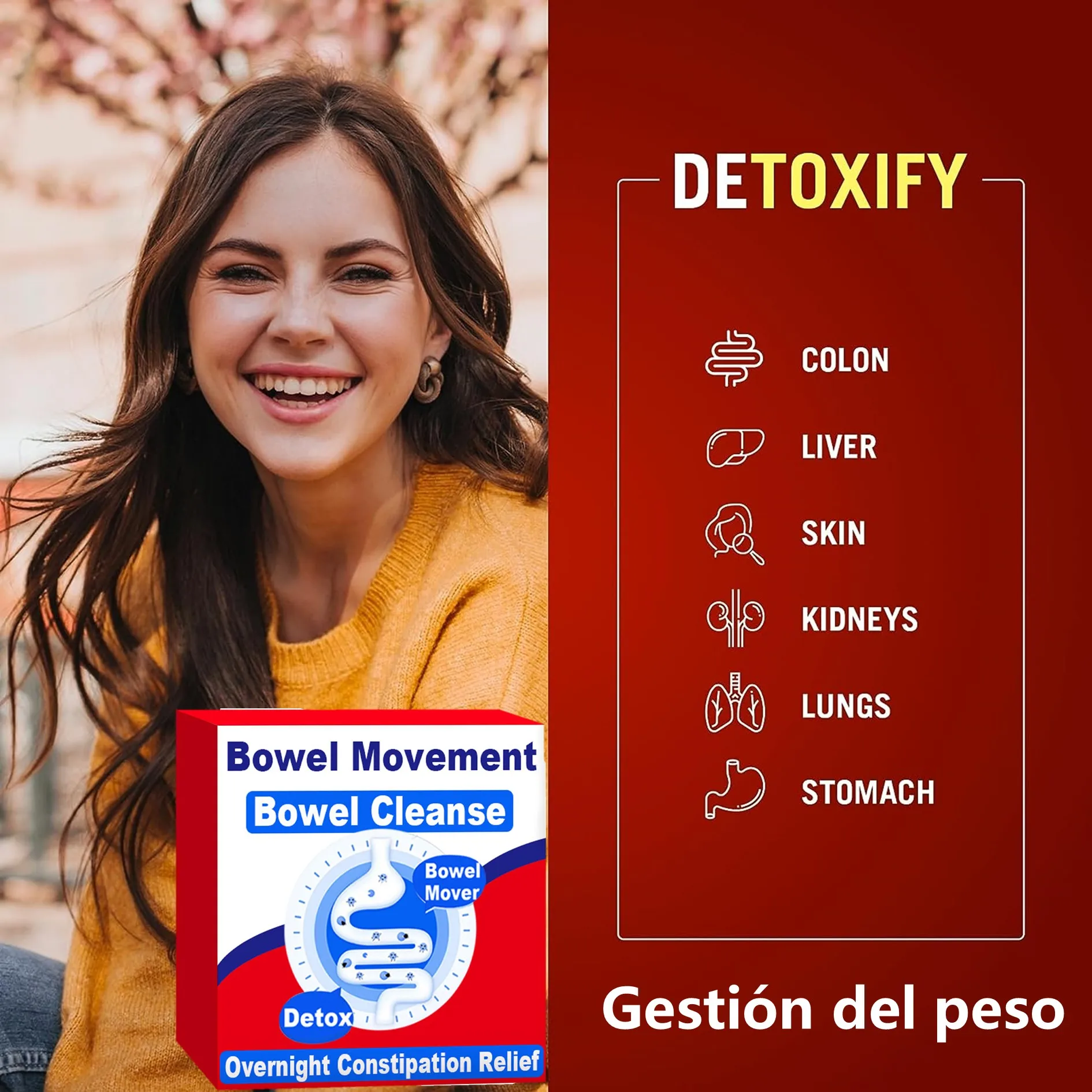 Capsule Slimming Colon Cleanse Detox Safe Effective Home Solution Occasional Constipation Relief for man and women capsule slimming cleanse