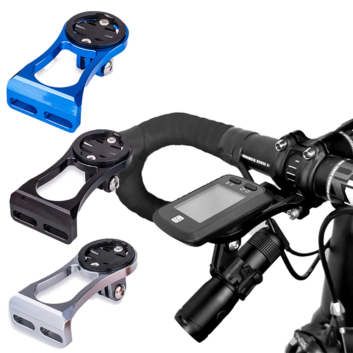 Accessoire vélo,poignée verrouillable pour vélo en alliage d'aluminium