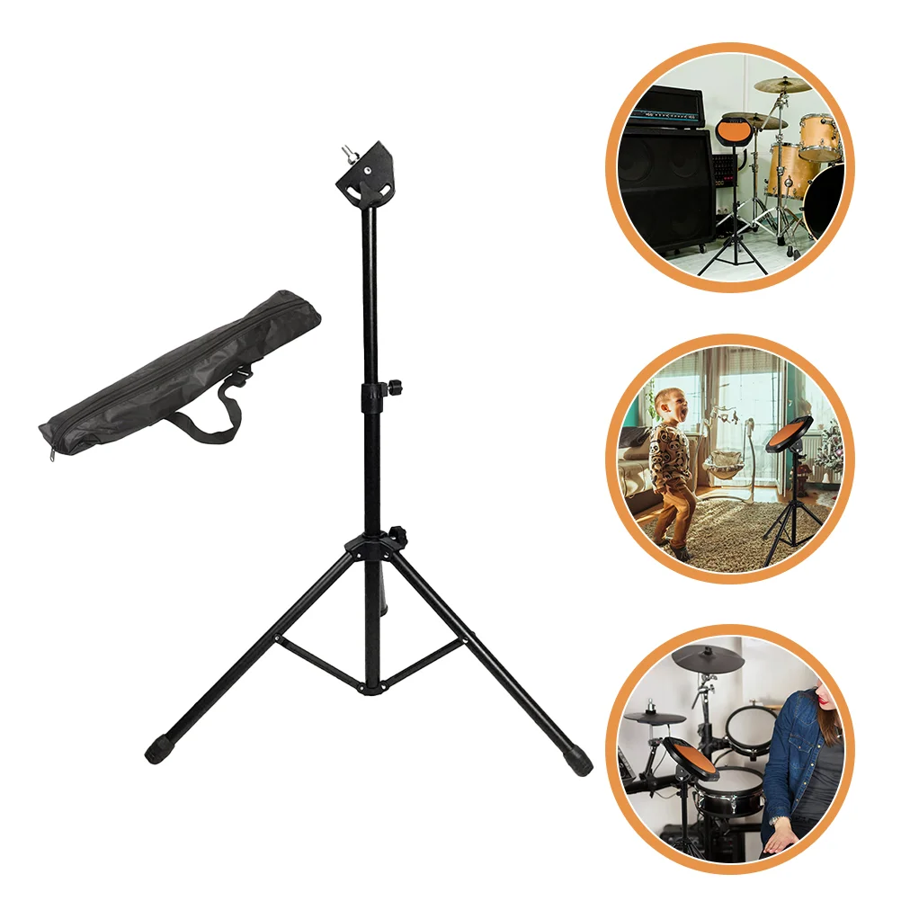 

Adjustable Metal Tripod Inch Dumb Drum Stand Holder Practice Pad Rack Bracket for Music Equipment Accessories Attachment tools