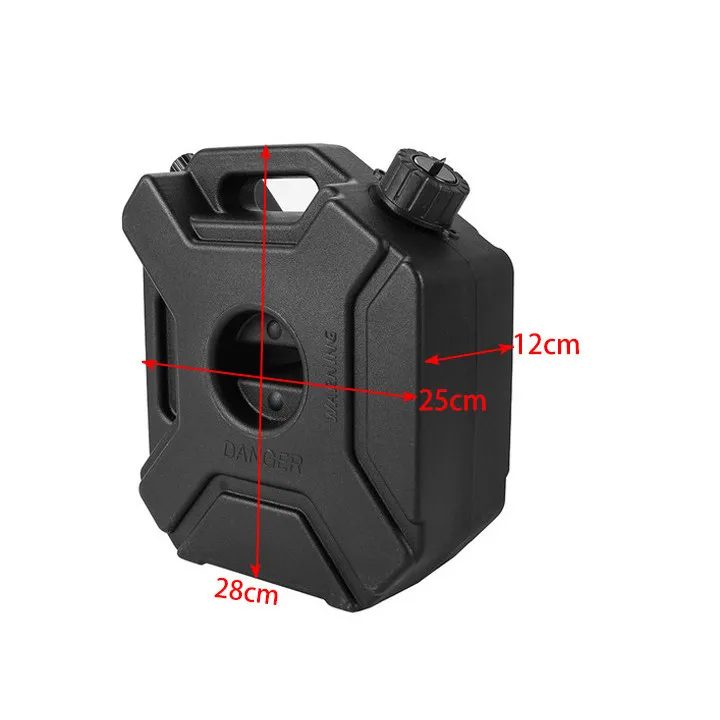 5L 오토바이 예비 오일 탱크 엔진 유체 컨테이너 액세서리 오토바이 외부 드라이버 어드벤처 자동차 애호가용