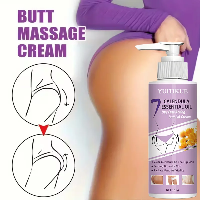YUITIKUE Daytime Rapid Butt Lifting Cream, Glossy and Moisturizing, Improves Buttocks Elasticity