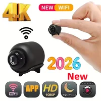 2026 New X5 Mini Camera 1080P Clear Night Vision Lightweight Portable Premium Cams Motion Detection Wireless Surveillance Camera