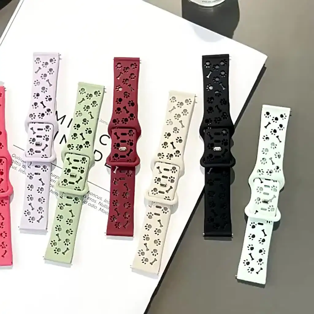 Silicone Sport Strap with Protective Case