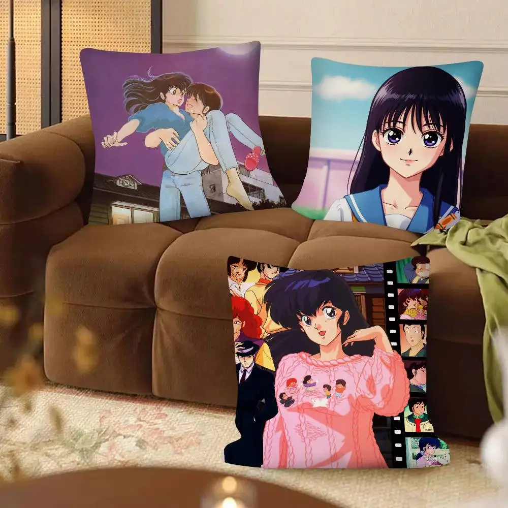 1pc Anime Maison Ikkoku 베개 케이스 패션 스퀘어 베개 커버 침실 소파 룸 인테리어 레저