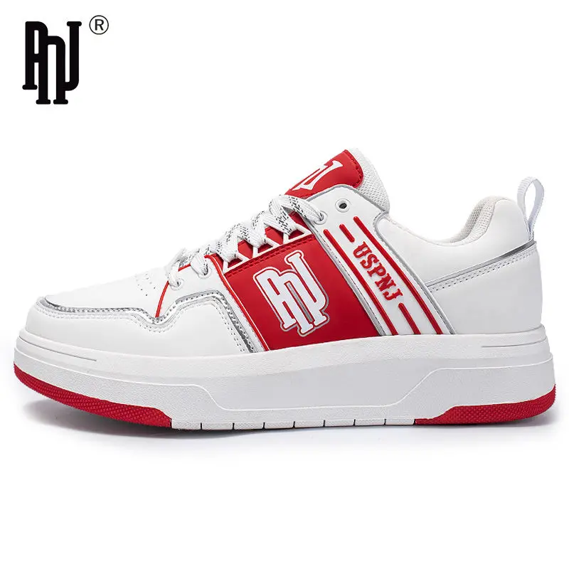 

2023PNJ летняя обувь для пар, обувь для скейтборда, Стильная мужская обувь на толстой подошве, трендовая универсальная обувь для пожилых людей