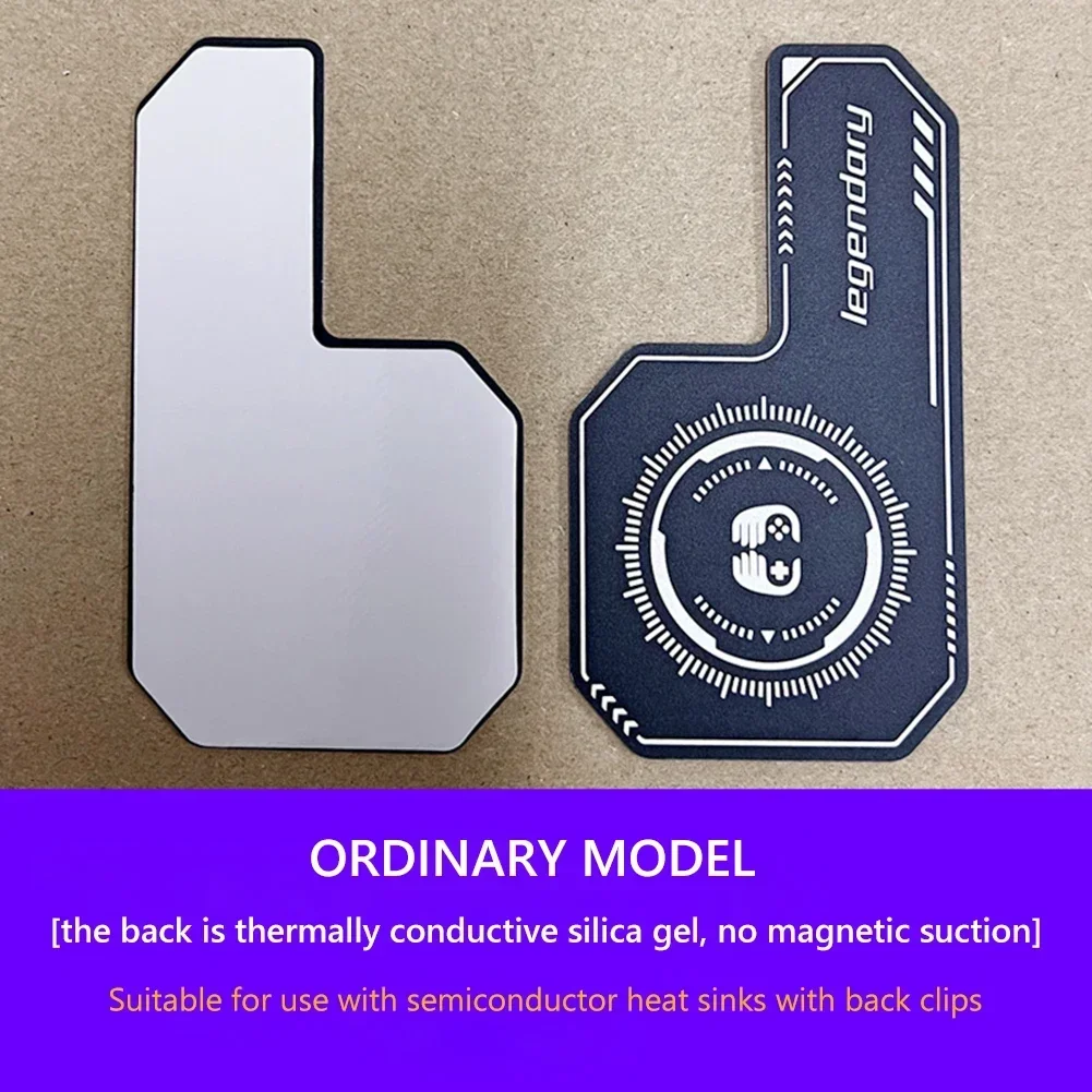 Mobile Radiator Phone Radiator Magnetic Suction Heat Dissipation Patch Pad For Smartphone Genshin Impact Game Accessories