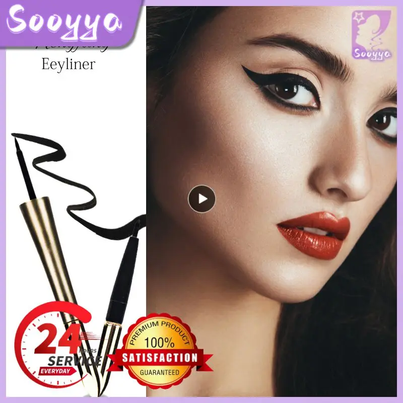 

Новая черная жидкая подводка для глаз Ручка стойкая Водостойкая Подводка для глаз карандаш легко носить косметический инструмент Макияж TSLM1