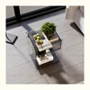 Suspended Acrylic Coffee Table, Small and Simple Bedside Table, High-end Bedroom Creative Side Shelf, Corner Shelf, New, 2024 5