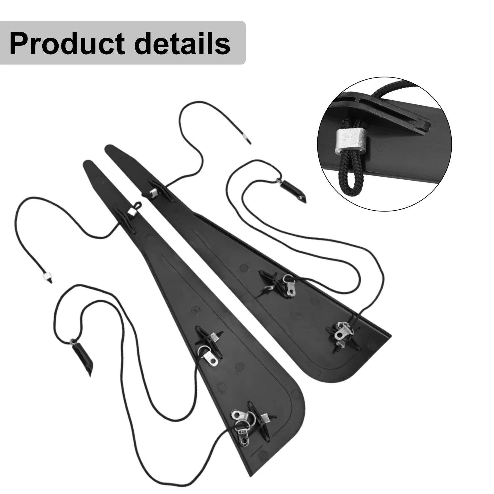 BMW 3 시리즈 컨버터블 컨버터블 탑 수리 C-필러 수리 키트 컨버터블 수리 블랙 간편 설치