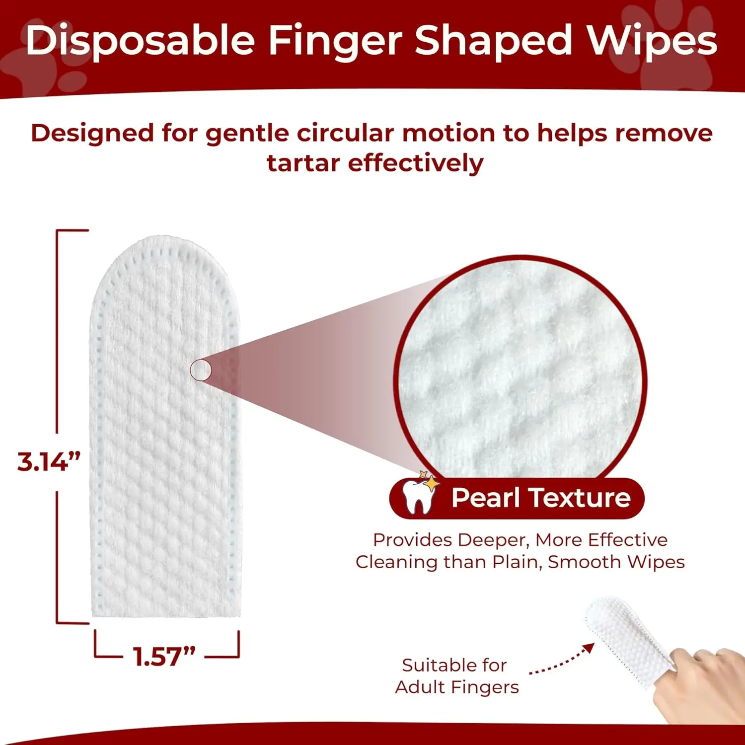 Pet Dental Cleaning Wipes 5