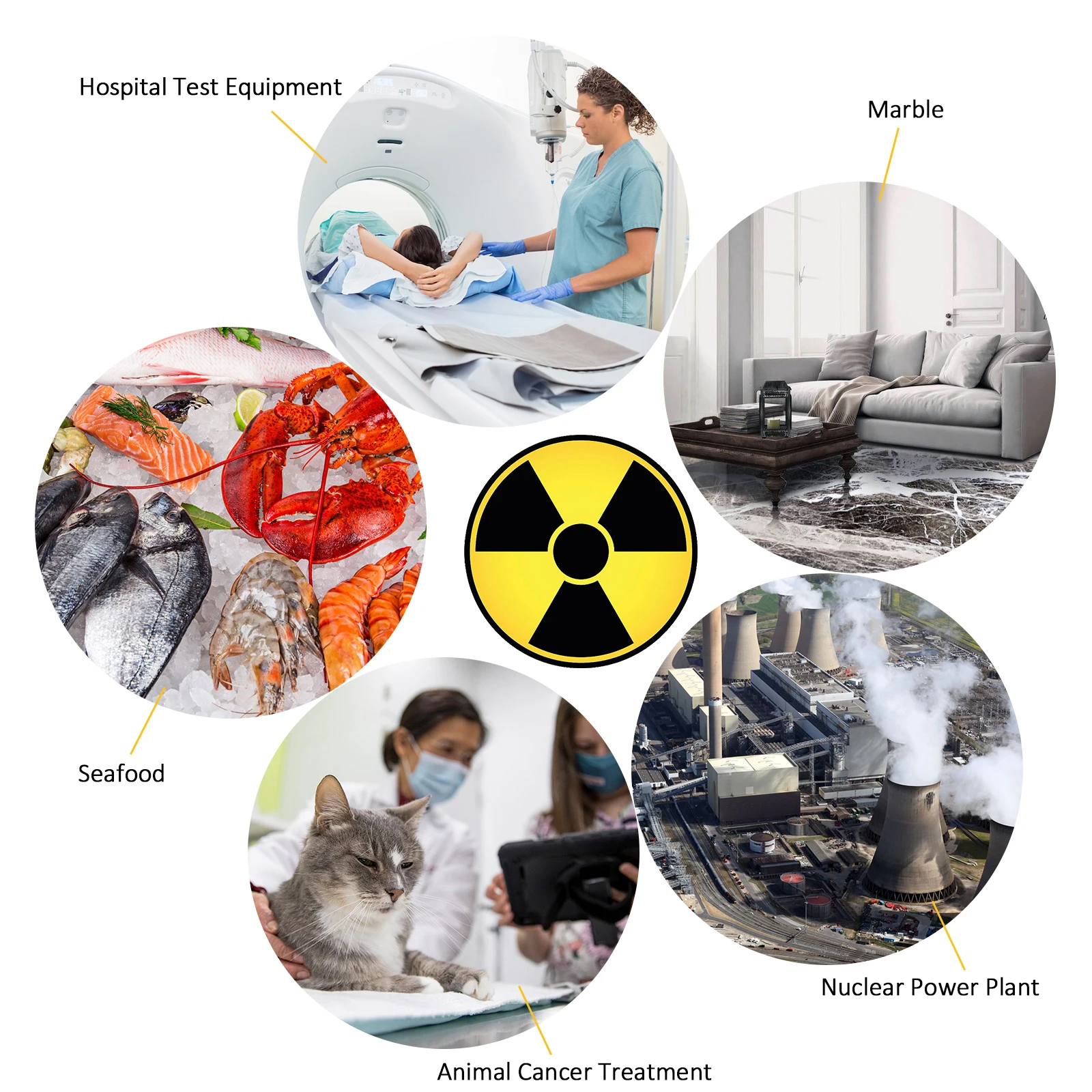 HoldPeak Nuclear Radiation Detector Geiger Counter X-ray &gamma;-ray &beta;-ray Detector Marble Radioactivity Tester Personal Dosimeter