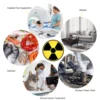 HoldPeak Nuclear Radiation Detector Geiger Counter X-ray γ-ray β-ray Detector Marble Radioactivity Tester Personal Dosimeter 6