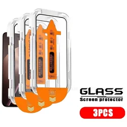 Premium Tempered Glass Screen Protector for Xiaomi Mi 15T Pro - Dust Free, 9H Hardness, Full Coverage, HD Clarity (3 Front Glass)