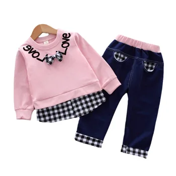 Baby Girl T-Shirt Pants Set 1