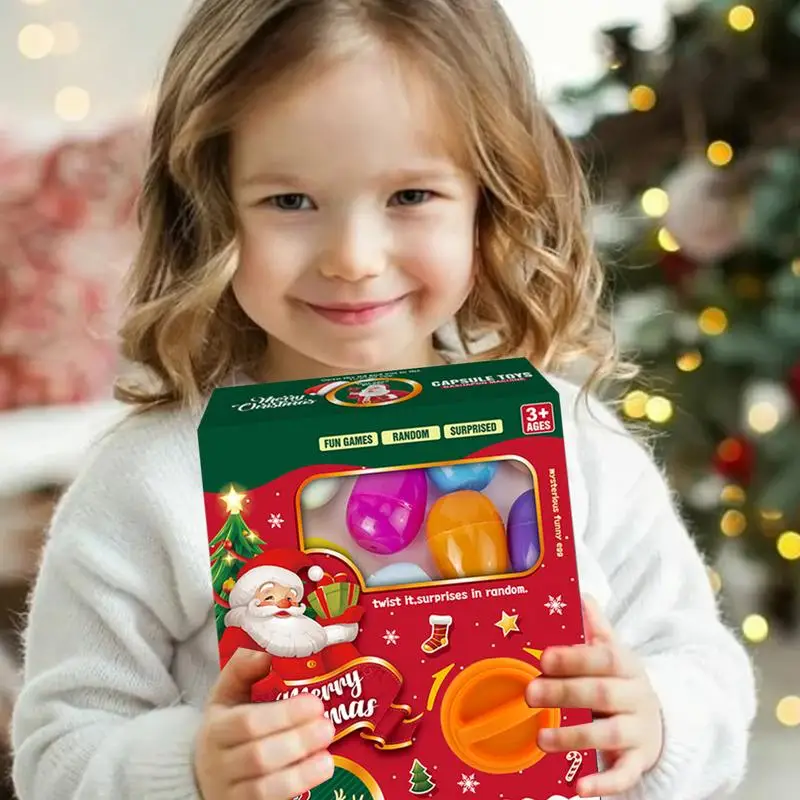 Egg Toy Dispenser Claw Machine Dispenser Toys Vending Grabber Game Christmas Theme Design Kid Vending Machines Toy For Kids Boys 2