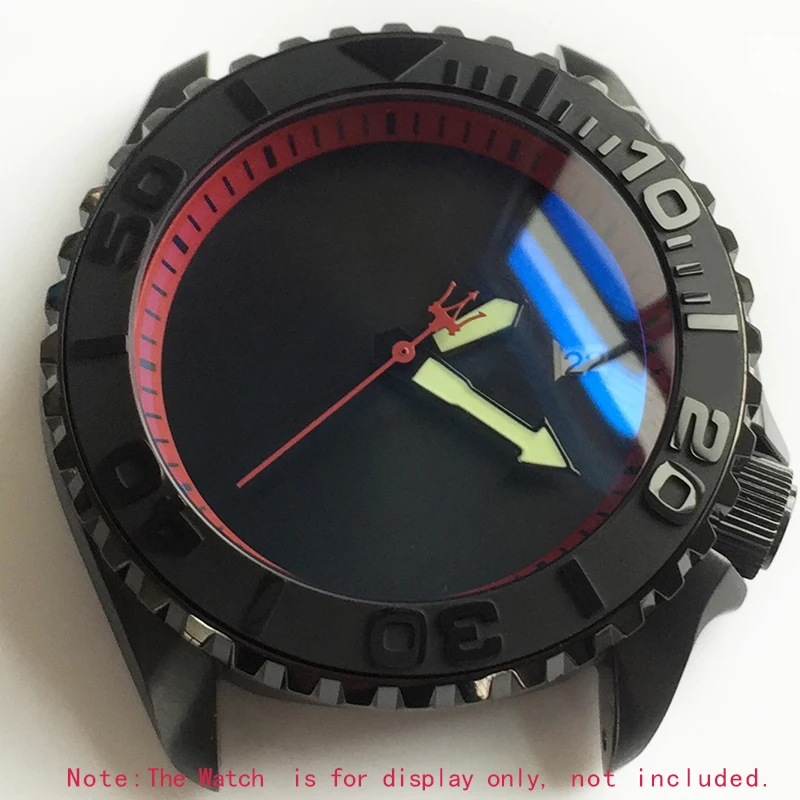 SKX007 SRPD Double Domed Sapphire Crystal Stepped Watch Glass