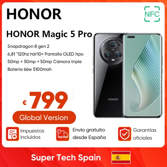 Honor Magic 5 Pro 5G 12/512GB GLOBAL VERSION 6.81 Snapdragon8Gen2 USA  FREESHIP*